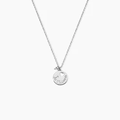 Collier Denzel Argent Blanc Oxyde De Zirconium