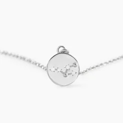 Collier Despina Argent Blanc Oxyde De Zirconium