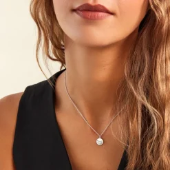 Collier Despina Argent Blanc Oxyde De Zirconium