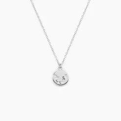 Collier Despina Argent Blanc Oxyde De Zirconium