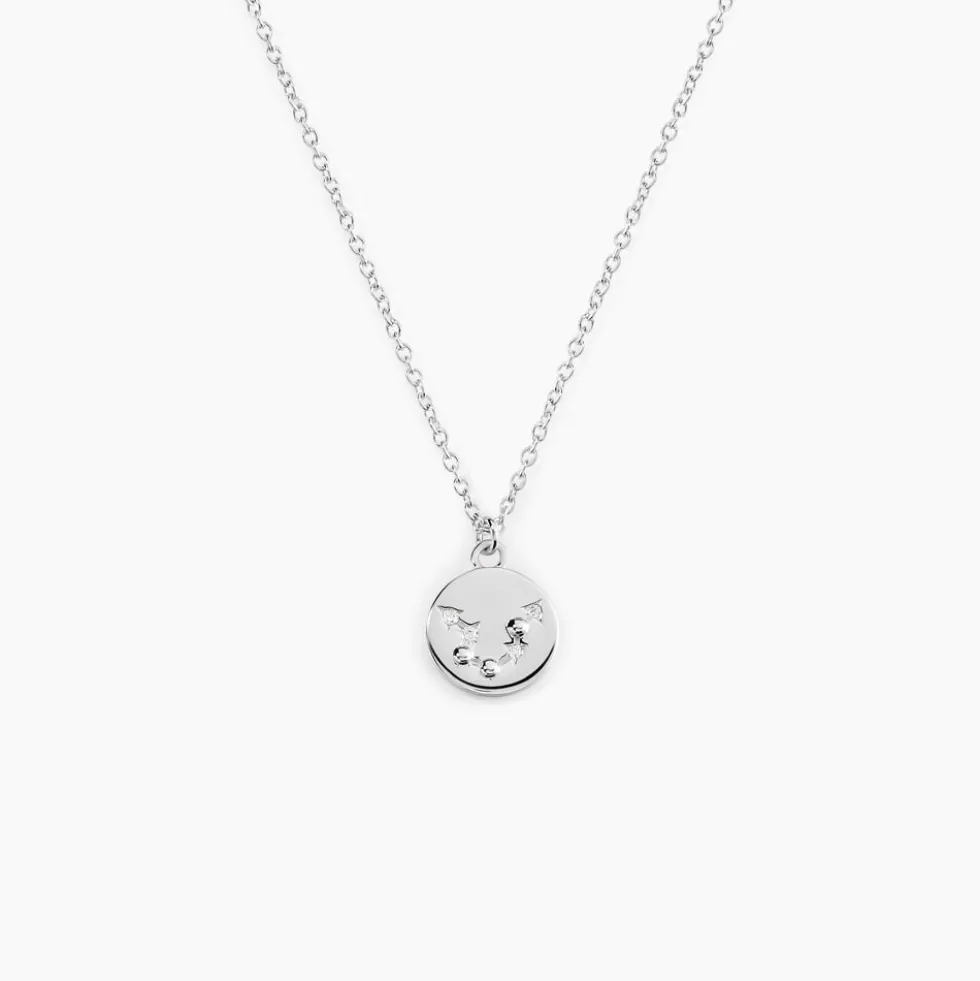 Collier Despina Argent Blanc Oxyde De Zirconium