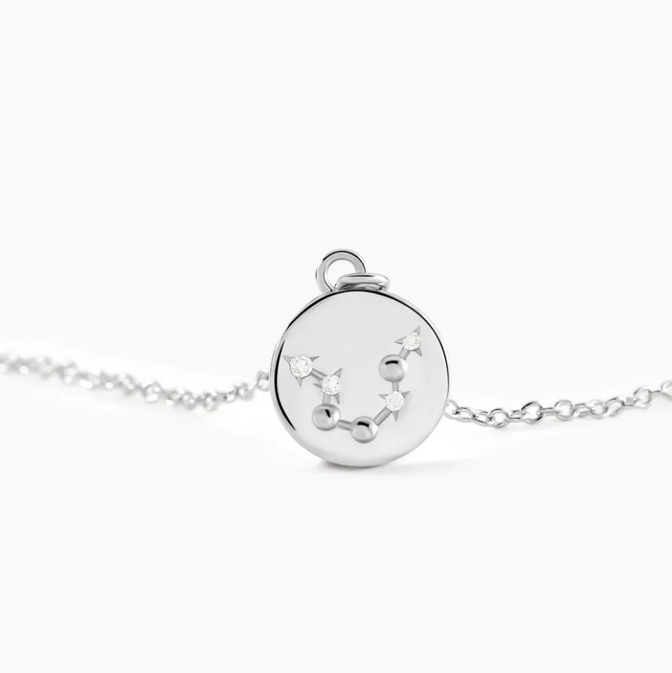 Collier Despina Argent Blanc Oxyde De Zirconium