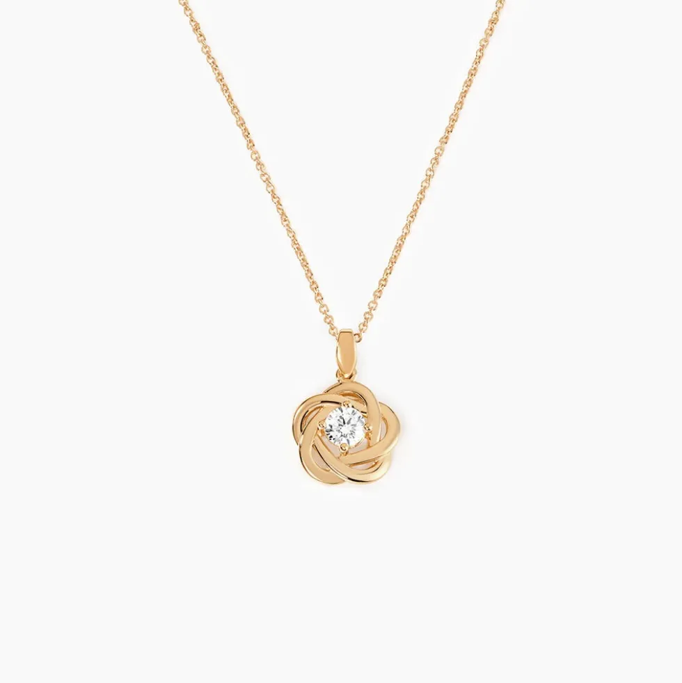 Collier Djanaelle Plaqué Or Jaune Oxyde De Zirconium