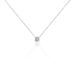 Collier Dream Or Blanc Diamant