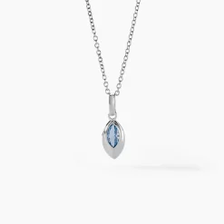 Collier Duchesse Argent Blanc Oxyde De Zirconium