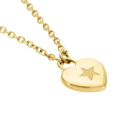 Collier Earline Acier Doré