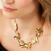 Collier Ecorsia Acier Jaune