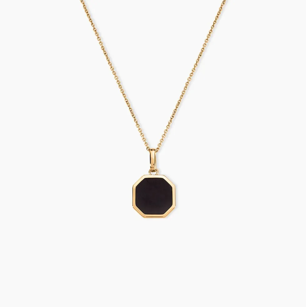 Collier Elioth Plaque Or Jaune