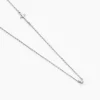 Collier Eloa Argent Blanc Oxyde De Zirconium