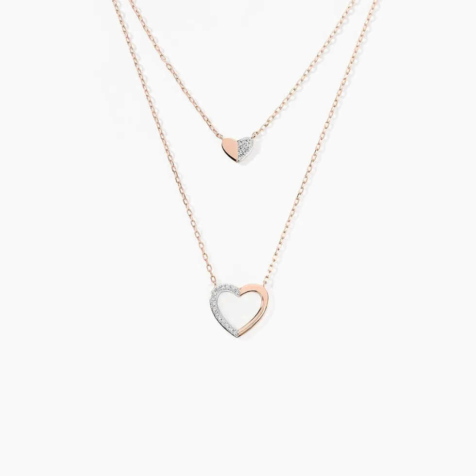 Collier Emilia Or Rose Diamant