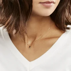 Collier Emotion Or Jaune Rubis Diamant