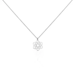 Collier Eudeline Argent Blanc