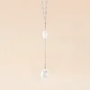 Collier Euphoria Argent Blanc Perle De Culture