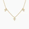 Collier Fatos Plaqué Or Jaune Oxyde De Zirconium