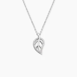 Collier Filae Argent Blanc Oxyde De Zirconium