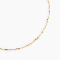 Collier Frans Plaqué Or