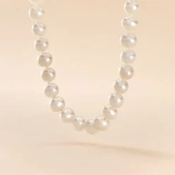 Collier Gabrieleae Or Jaune Perle De Culture