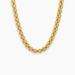 Collier Goa Acier Jaune