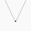 Collier Griotte Argent Blanc