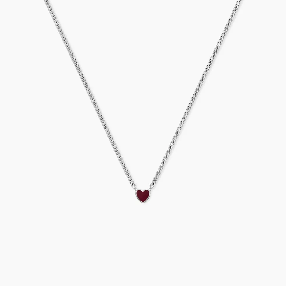 Collier Griotte Argent Blanc