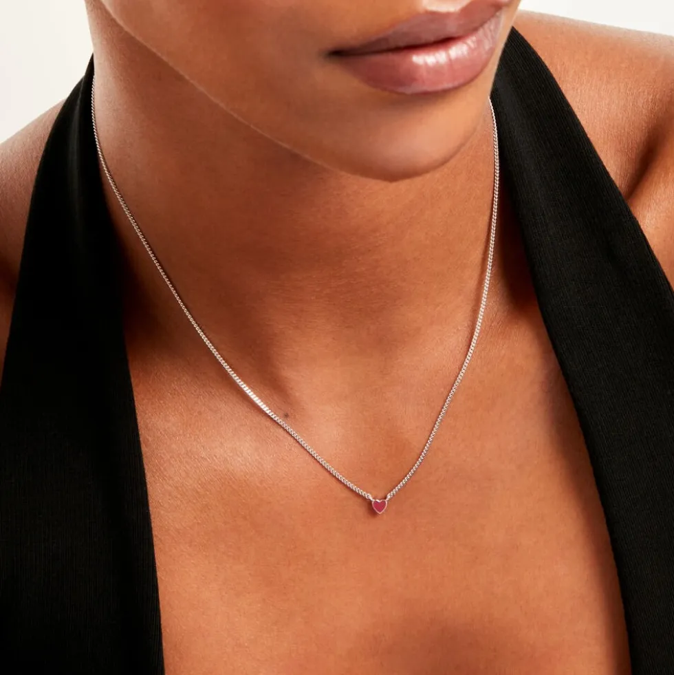 Collier Griotte Argent Blanc