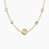 Collier Guess Petra Acier Jaune Oxyde De Zirconium