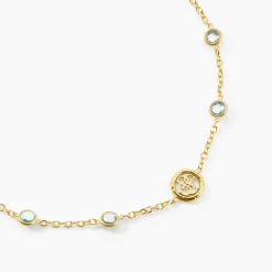Collier Guess Petra Acier Jaune Oxyde De Zirconium
