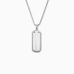 Collier Halden Acier Blanc