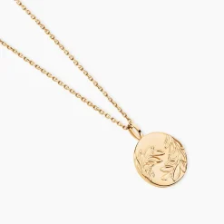 Collier Hanaelle Plaque Or Jaune