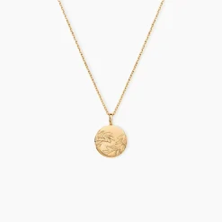 Collier Hanaelle Plaque Or Jaune