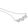 Collier Haylee Argent Blanc Oxyde De Zirconium