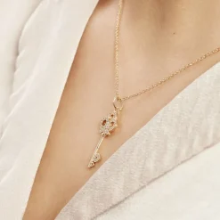 Collier Hilar Plaque Or Oxyde