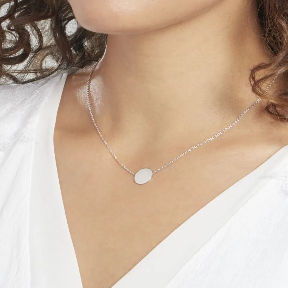 Collier Hoelenn Argent Blanc