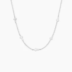 Collier Hope Argent Blanc