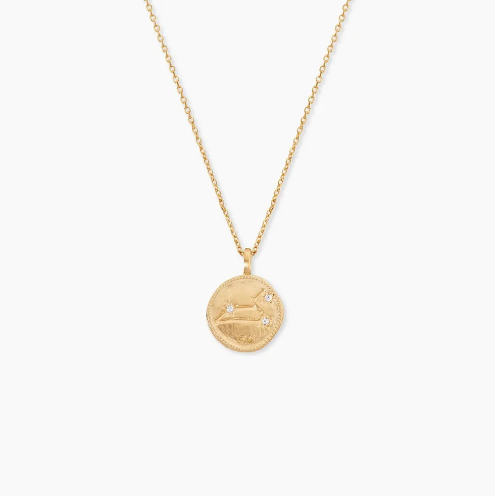 Collier Iago Plaqué Or Oxydes De Zirconium
