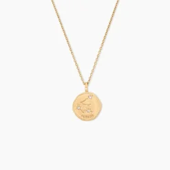 Collier Iago Plaqué Or Oxydes De Zirconium