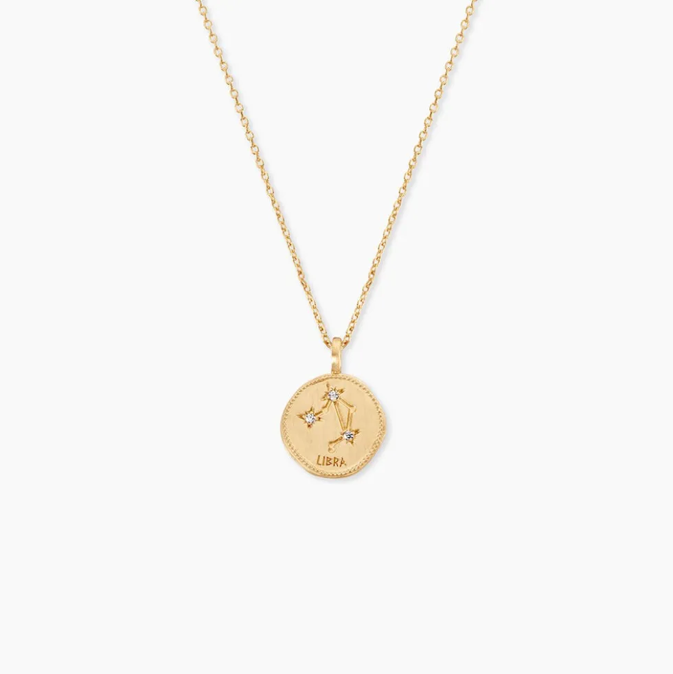 Collier Iago Plaqué Or Oxydes De Zirconium