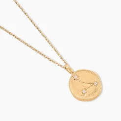 Collier Iago Plaqué Or Oxydes De Zirconium