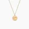 Collier Iago Plaqué Or Oxydes De Zirconium