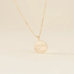Collier Iago Plaqué Or Oxydes De Zirconium