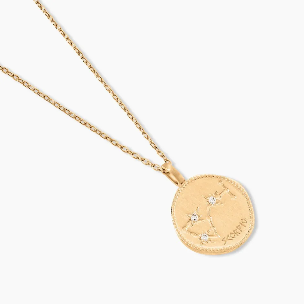 Collier Iago Plaqué Or Oxydes De Zirconium