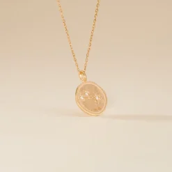 Collier Iago Plaqué Or Oxydes De Zirconium