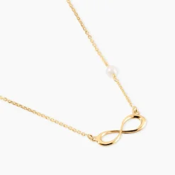 Collier Illenia Or Jaune Perle De Culture