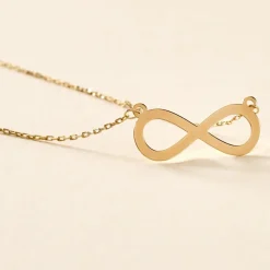 Collier Infinite Or Jaune