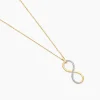 Collier Infino Or Jaune Diamant