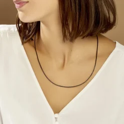Collier Ireneeae Argent Blanc