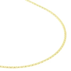 Collier Ivy Maille Haricot Or Jaune