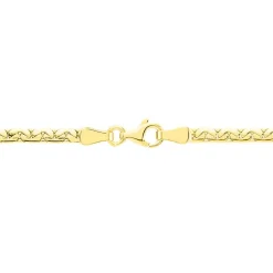 Collier Ivy Maille Haricot Or Jaune