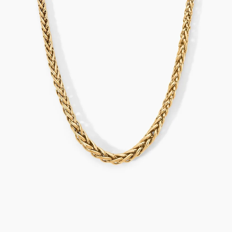 Collier Jany Danilo Maille Palmier Or Jaune