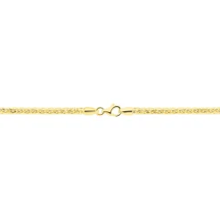 Collier Jany Maille Palmier Or Jaune